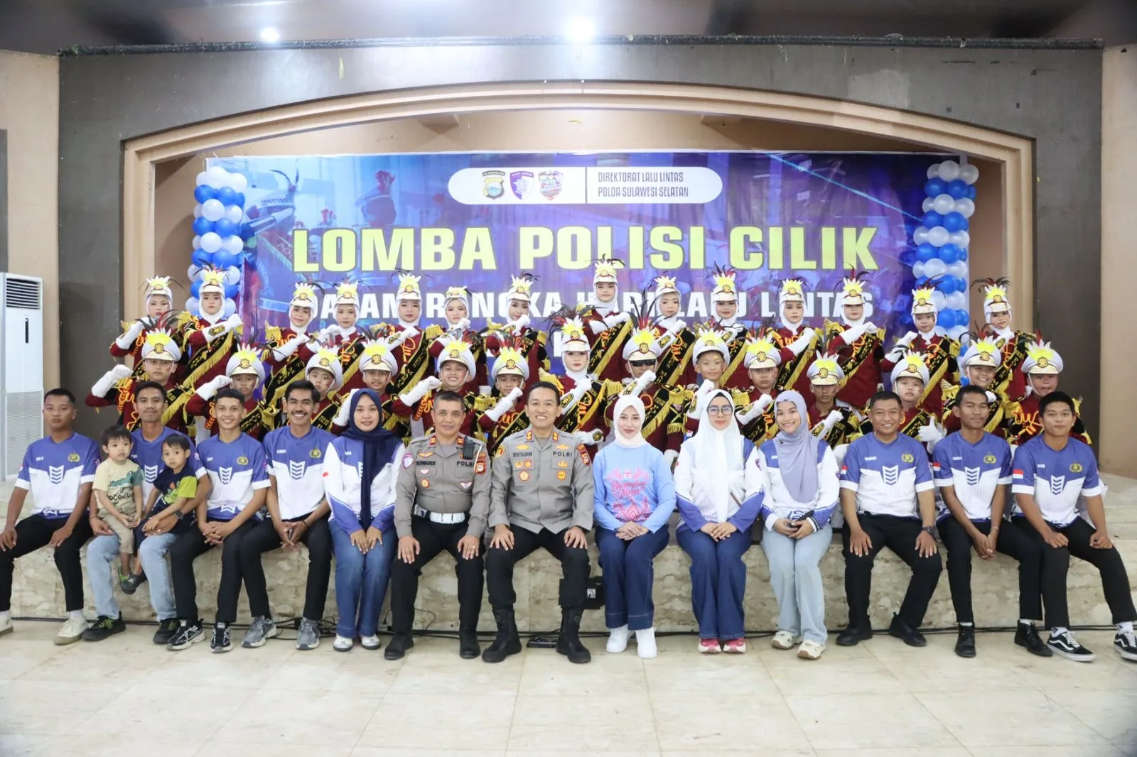 Tampil Memukau, Polres Maros Jadi Tuan Rumah Lomba Polisi Cilik Sambut Hari Lalu Lintas Bhayangkara 2026