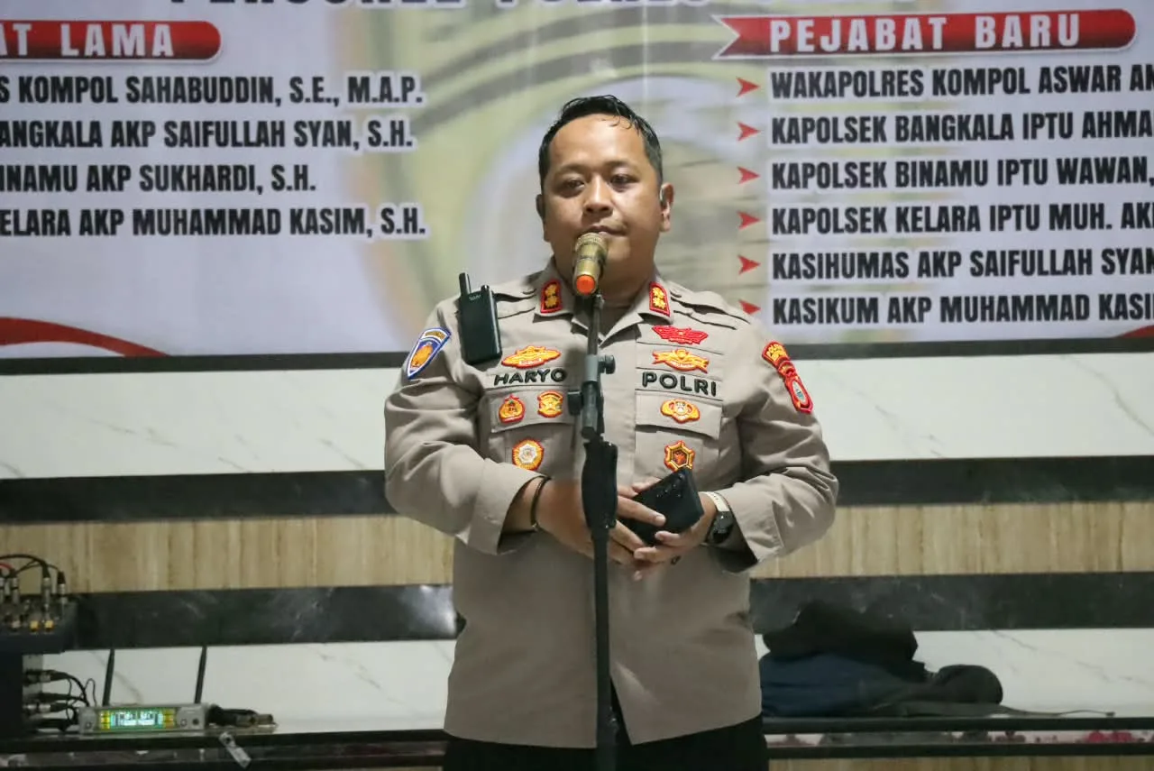 POLRES JENEPONTO TEGASKAN AKAN USUT TUNTAS DUGAAN OKNUM ANGGOTA CEKIK KARYAWAN INDOMARET