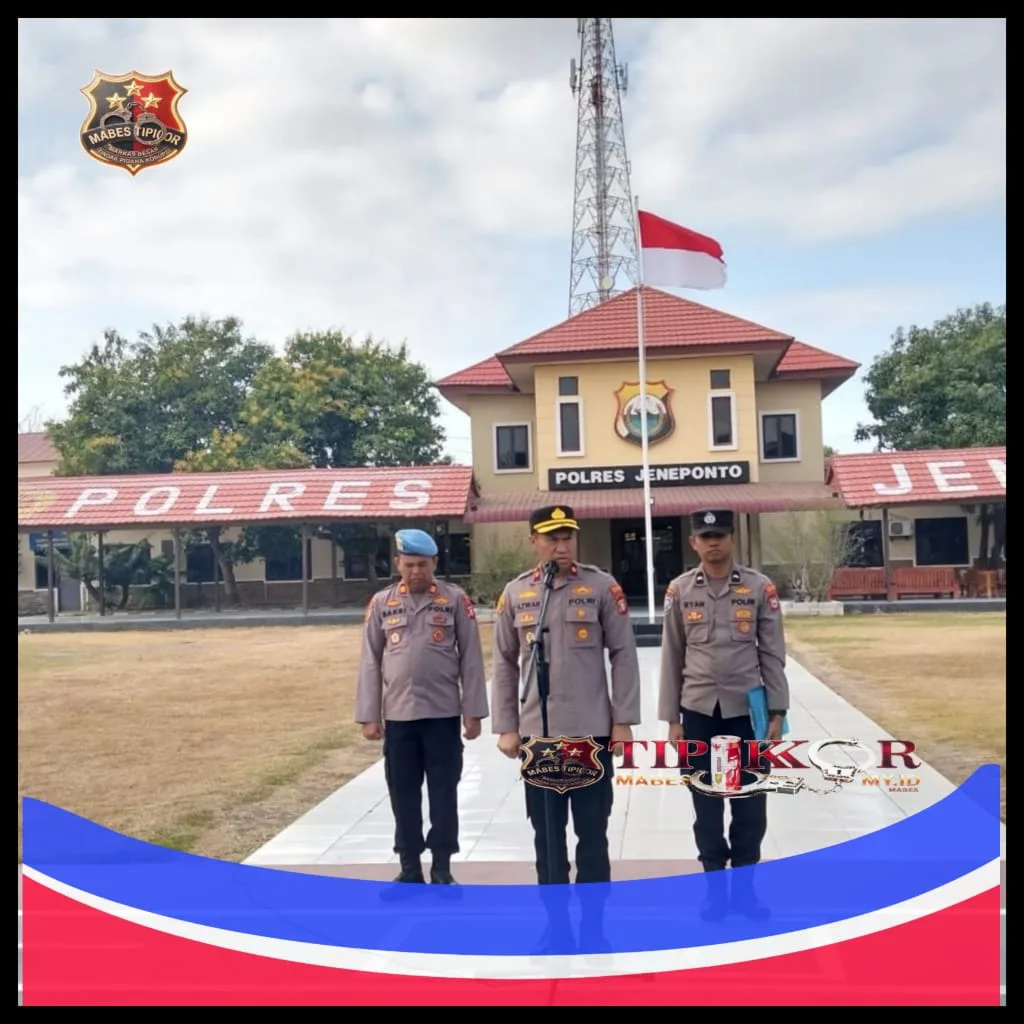 Cegah Karhutla, Waka Polres Jeneponto Perintahkan Jajaran Tingkatkan Himbauan Larangan Bakar Lahan