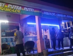 Polsek Tamalatea Gelar Cipta Kondisi di Cafe Birangloe, Klarifikasi Soal Masjid Dekat Hiburan Malam