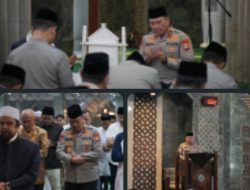 Kapolda Sulsel Bersama PJU Gelar Shalat Subuh Berjamaah di Sejumlah Masjid di Kota Makassar*